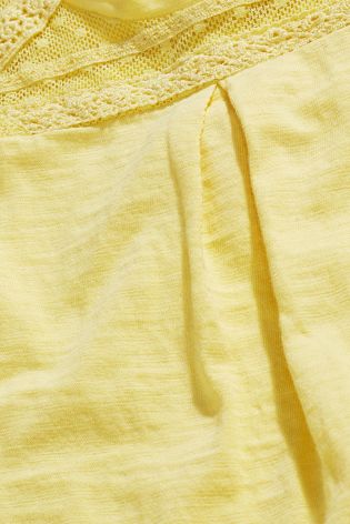 Yellow Lace Blouse (3mths-6yrs)